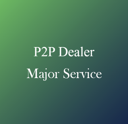 P2P Dealer Major Service 